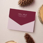 Overlay-Hochzeit mit Pinselstrich in einer Einladu All In One Einladung