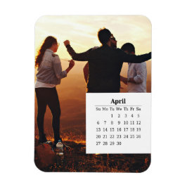 Overlay-Kalender April 2025 Magnet