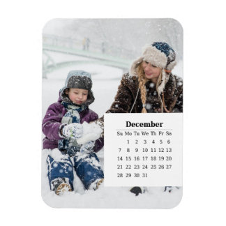 Overlay-Kalender Dezember 2025 Magnet