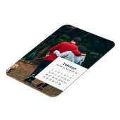 Overlay-Kalender Februar 2025 Magnet (Linke Seite)