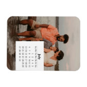 Overlay-Kalender Juli 2025 Magnet (Horizontal)