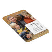 Overlay-Kalender Oktober 2025 Magnet (Rechte Seite)