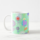 Overlayer Blumen Kaffeetasse (Links)