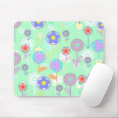 Overlayer Blumen Mousepad (Mit Mouse)