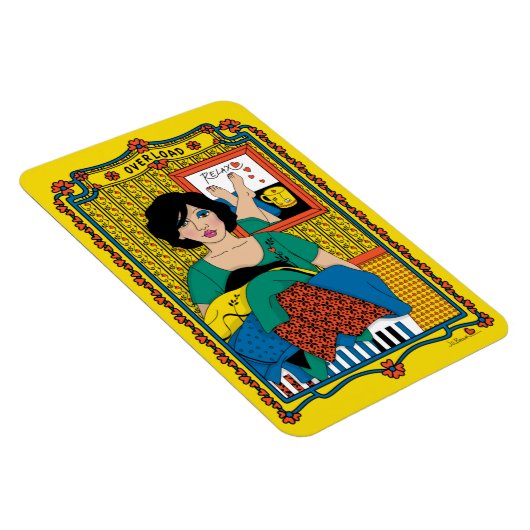 Overload_B_4x6 Kühlschrank Magnet (Rechte Seite)