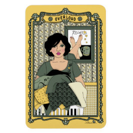 Overload_C_4x6 Kühlschrank-Magnet Magnet