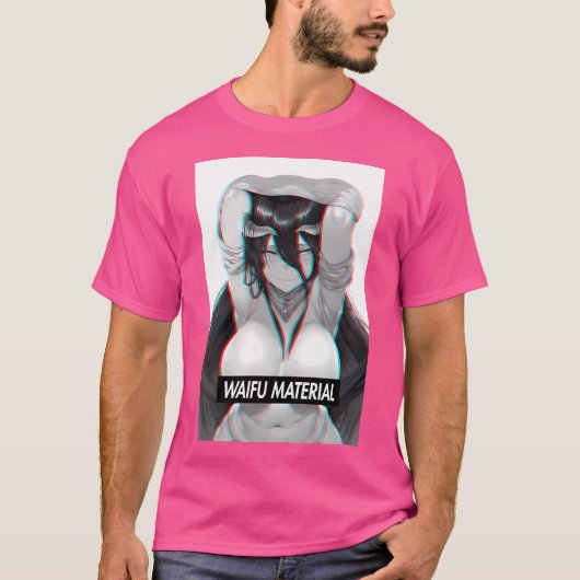 Overlord Albedo Waifu Material T-Shirt (Vorderseite)