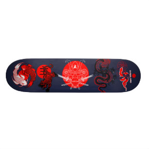 Overlord ganz kombiniert skateboard