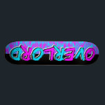 Overlord: Text Skateboard<br><div class="desc">Der ikonenhafte Text von Overlord.</div>