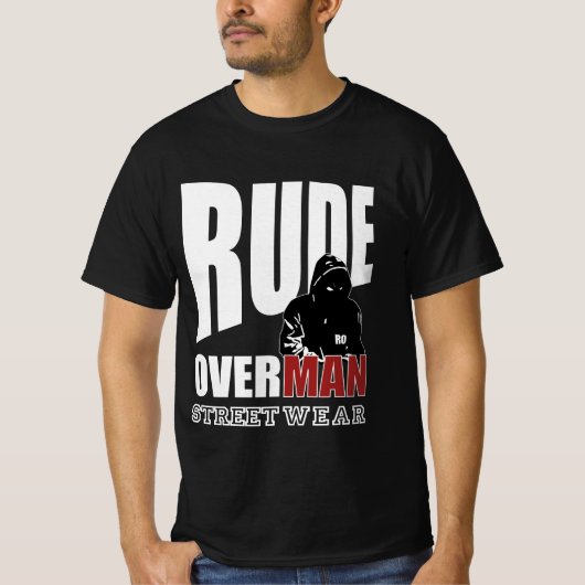Overman Streetwear Logo T-Shirt (Vorderseite)
