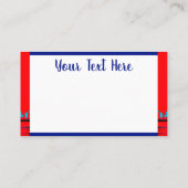 Overreach Mod Abstrakt Music Collage Visitenkarte (Rückseite)