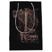Override - Techno-Goth Streetwear Design Mittlere Geschenktüte (Vorderseite)
