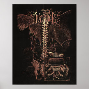 Override - Techno-Goth Streetwear Design Poster