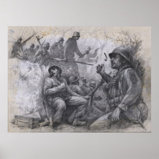 Overrun auf Hill 468 Poster