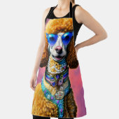 Oversibles Sonnenbrille Poodle Dog Schürze (InSitu)