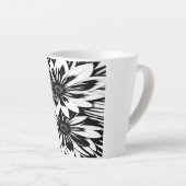 Oversifizierte Blume Latte-Tasse Milchtasse (Rechte Ecke)
