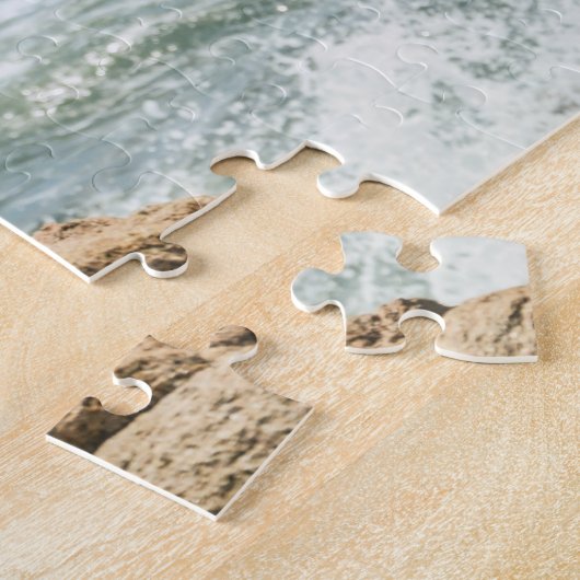 Oversifizierter Acadia Maine Ocean Seagull Puzzle (Seite)