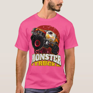 Oversifizierter Monster-Lkw T-Shirt