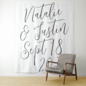 Oversifiziertes Kalligrafie-Skript - Hintergrund f Wandteppich (Beispiel)