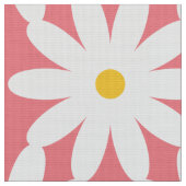 Oversifiziertes Retro-Gewebe der XL-Blume Stoff (Nahaufnahme)