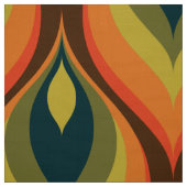 Oversifiziertes XL Print Retro-Gewebe Stoff (Muster)