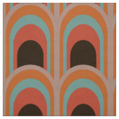 Oversifiziertes XL Print Retro-Gewebe Stoff (Muster)