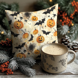 Oversized Halloween Baby Personalized Pillow Kissen