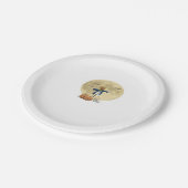 Oversized T - Shirt.png Pappteller (Schrägansicht)