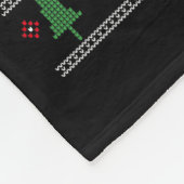 Overstimulated But Festive Ssum Christmas For Men  Fleecedecke (Ecke)