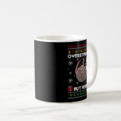 Overstimulated But Festive Ssum Christmas For Men Kaffeetasse (VorderseiteRechts)