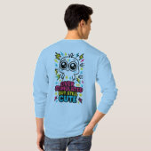 Overstimulated But Still Cute – Sensory Overload H T-Shirt (Schwarz voll)