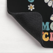 Overstimulated Moms Club Groovy Funny Mothers Day  Mousepad (Ecke)