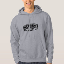 OVERTHINKER CLUB - Vintage Streetwear Typografie Hoodie