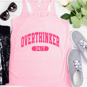 Overthinker Funny Women Tank Top