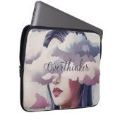 Overthinker Laptopschutzhülle (Vorne Rechts)