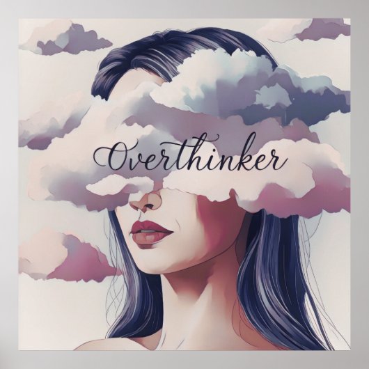 Overthinker Poster (Vorne)