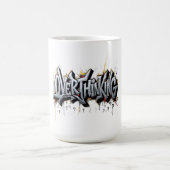 Overthinking Chaos Kaffeetasse (Mittel)