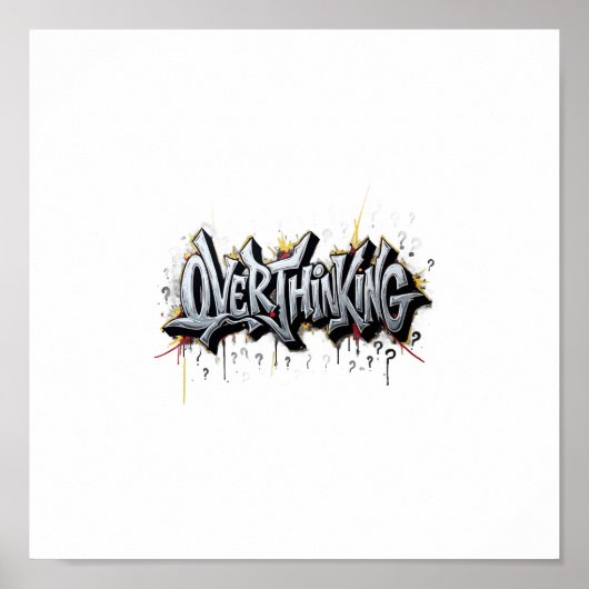 Overthinking Chaos Poster (Vorne)