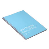 Overthinking Headquarters – Funny Overthinker Note Notizblock (Rechte Seite)