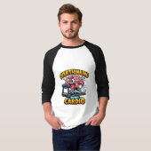 Overthinking Is My Cardio Funny Anxiety T-Shirt (Vorne ganz)