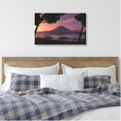 Overture (Sonnenaufgang) Leinwanddruck (Insitu (Schlafzimmer))