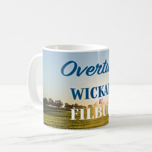 Overturn Wickard / Filburn-Tasse Kaffeetasse (Vorderseite Links)