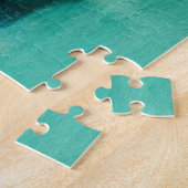 Overwater Bungalow auf Bora Bora Insel Puzzle (Seite)