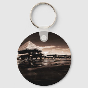 Overwater Bungalowe Schlüsselanhänger