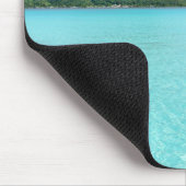 Overwater Erholungsort auf Bora Bora mousepad (Ecke)