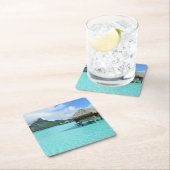 Overwater Erholungsort auf Bora Bora Untersetzer (Vor Ort)