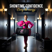 Overwhelmed With Excitement Dancer Duffle Bag