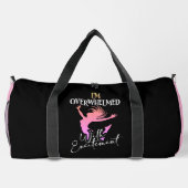 Overwhelmed With Excitement Dancer Duffle Bag (Rückseite)