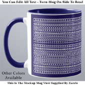 Overworked Underpaid Funny Modern Hidden Message Tasse