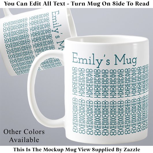 Overworked. Underpaid. Office Work Hidden Message Kaffeetasse